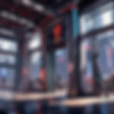 A group of players networking and discussing strategies