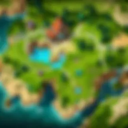 A strategic map overview of Summoner's Rift