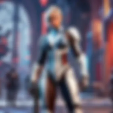 Dynamic Gameplay in Valorant Dynamic gameplay scene from Valorant showcasing strategic team plays