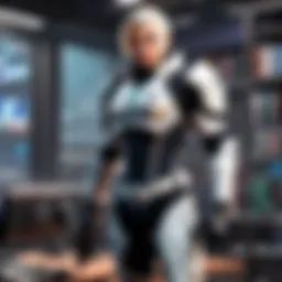 A digital representation of a gaming library interface