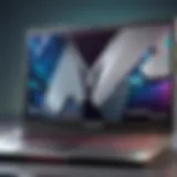 High-performance laptop showcasing gaming capabilities