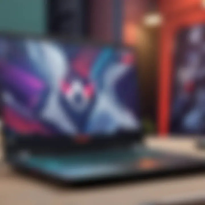 Portable laptop designed for gaming on the go
