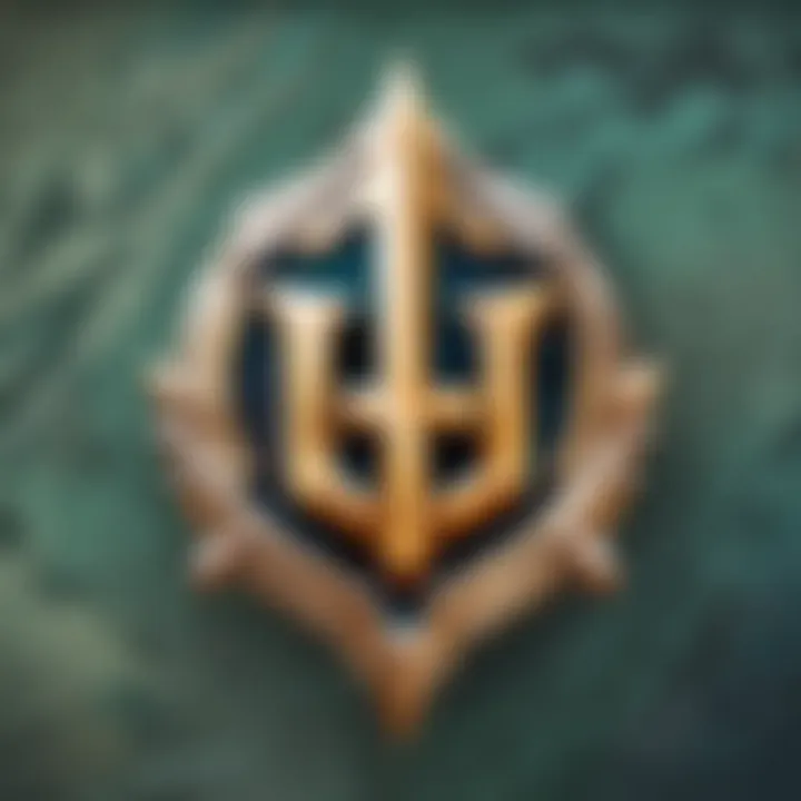 League of Legends logo showcasing its iconic design