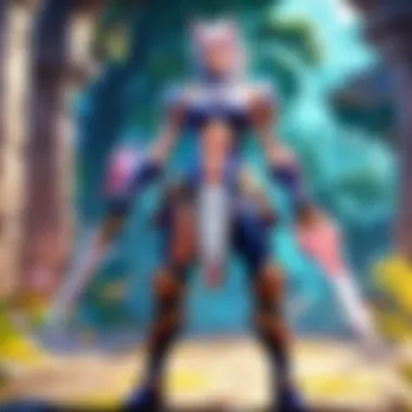 Vibrant Virtual World of League of Legends Gameplay Illustration of League of Legends gameplay in a vibrant virtual world