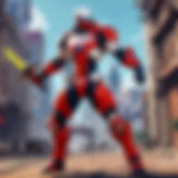 Dynamic gameplay showcasing live champions in action