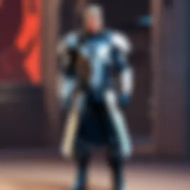 Strategic Coordination in Valorant Gameplay Male agent in Valorant strategizing with team