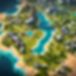 Strategic overview of Map S Com in Valorant highlighting key locations