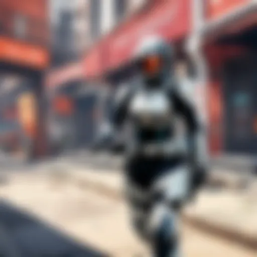 Agent using advanced tactics in Valorant on PS4