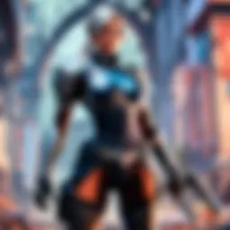 Engaging Valorant streamer showcasing gameplay