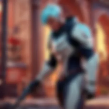 Dramatic slow-motion scene capturing intense Valorant gameplay moment