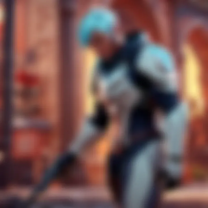 Dramatic slow-motion scene capturing intense Valorant gameplay moment