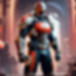 Dynamic Valorant player executing a flawless headshot