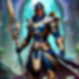 Mystical LoL character