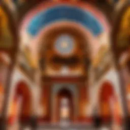 Ornate Dome at Isfanbul