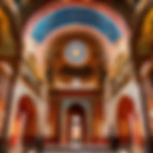 Ornate Dome at Isfanbul