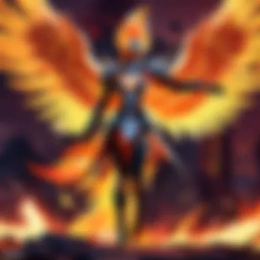 Fiery Phoenix Ultimate Ability in Valorant