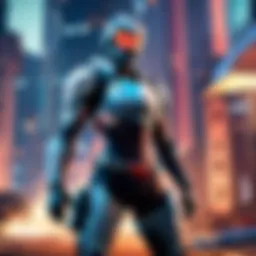 A futuristic PS4 controller