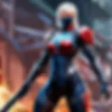 An intense Valorant match showcasing diverse agents in action