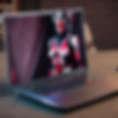 High-Performance Gaming Laptop Specifications Laptop showcasing high-performance specifications for gaming