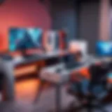 Sleek Gaming Setup