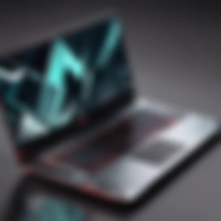 Sleek and Powerful Gaming Laptop Design