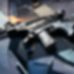 Sleek and Tactical Valorant Weaponry