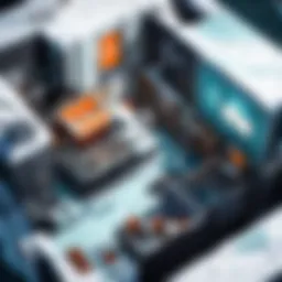 Strategic overview of Icebox map