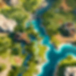 A player analyzing the map layout in Valorant