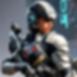 A player focused on a gaming monitor with a detailed crosshair overlay