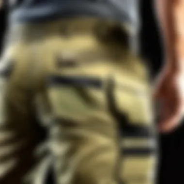 Tactical Pants Fabric Detail