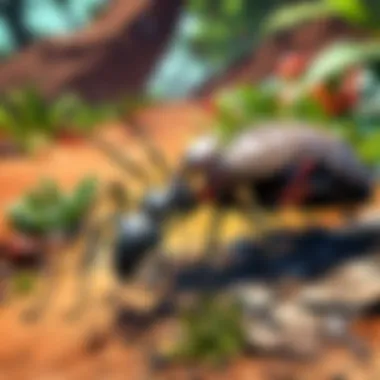 Ant Colony Simulation Gameplay Ant colony simulation gameplay