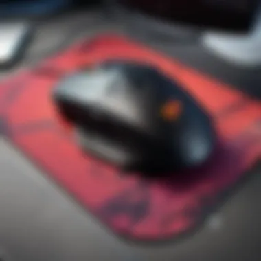 High-performance Valorant gaming mouse pad with vibrant design