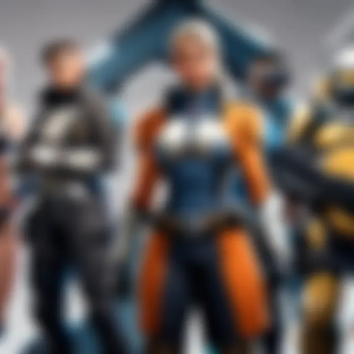 A digital community gathering, representing online interactions and gaming friendships