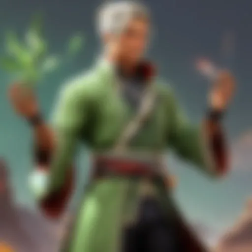 Sage casting her healing ability in Valorant