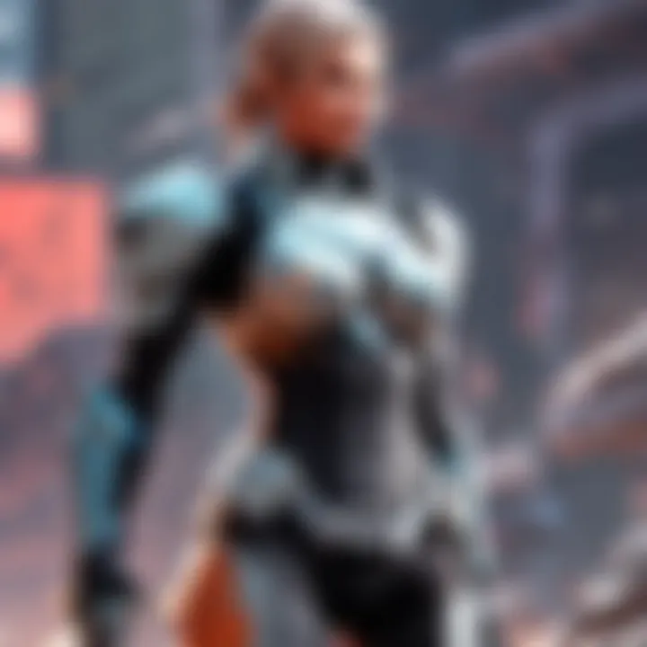 A competitive player tracking performance metrics