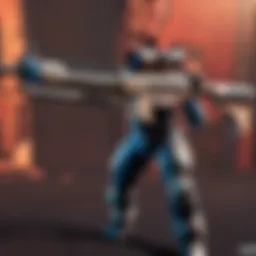 Tactical shooter game scene
