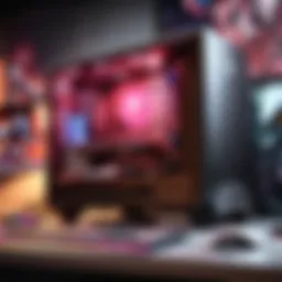 Sleek Gaming PC Setup