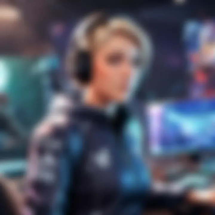 Audience engagement during a Valorant esports event