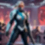 In-game action showcasing competitive Valorant gameplay