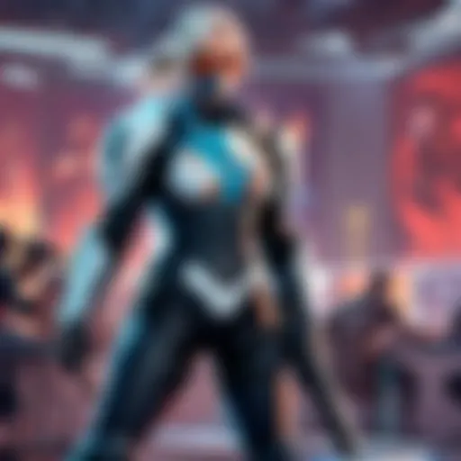 In-game action showcasing competitive Valorant gameplay