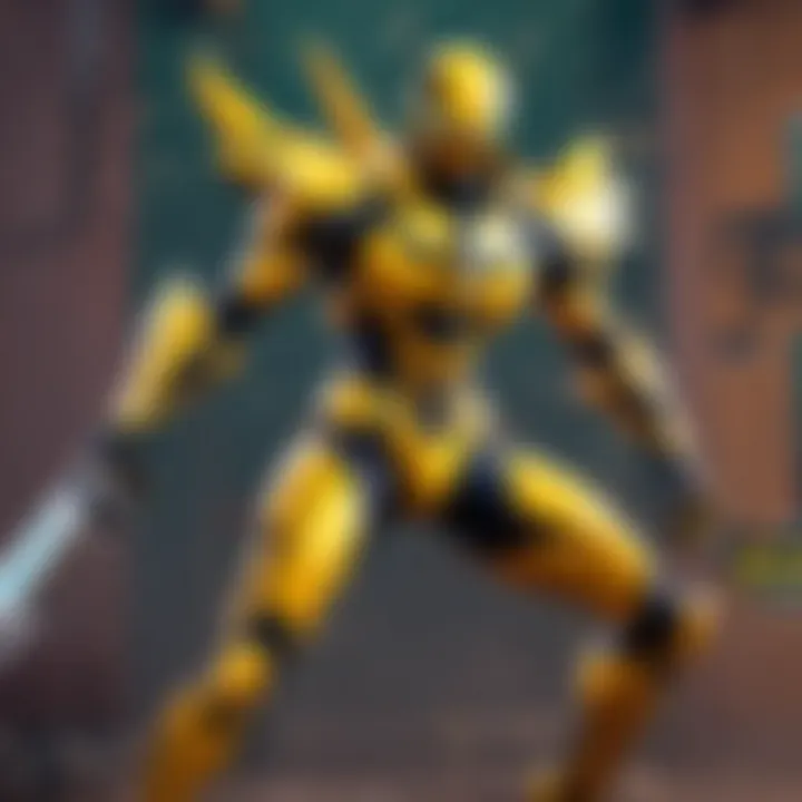 Gameplay scenario showcasing Stinger usage