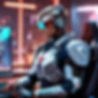 A strategic huddle among teammates before a match.