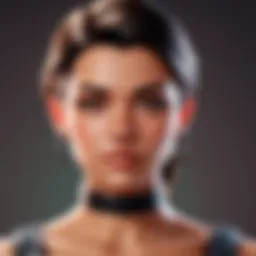 App interface showcasing advanced photo editing tools