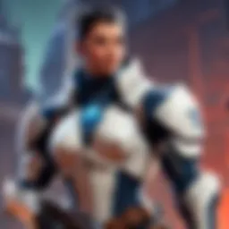 Valorant agent in action