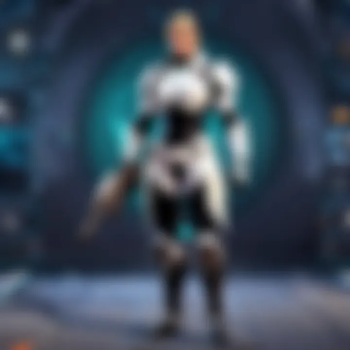 Concept art showcasing Valorant agents