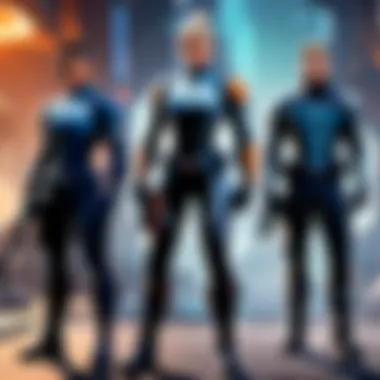 Team Dynamics and Agent Synergy In-game scenario showcasing agent cooperation
