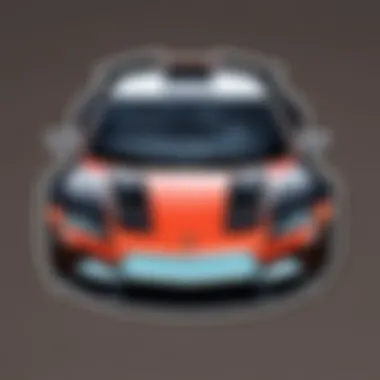 Impactful Valorant Car Sticker Showcase