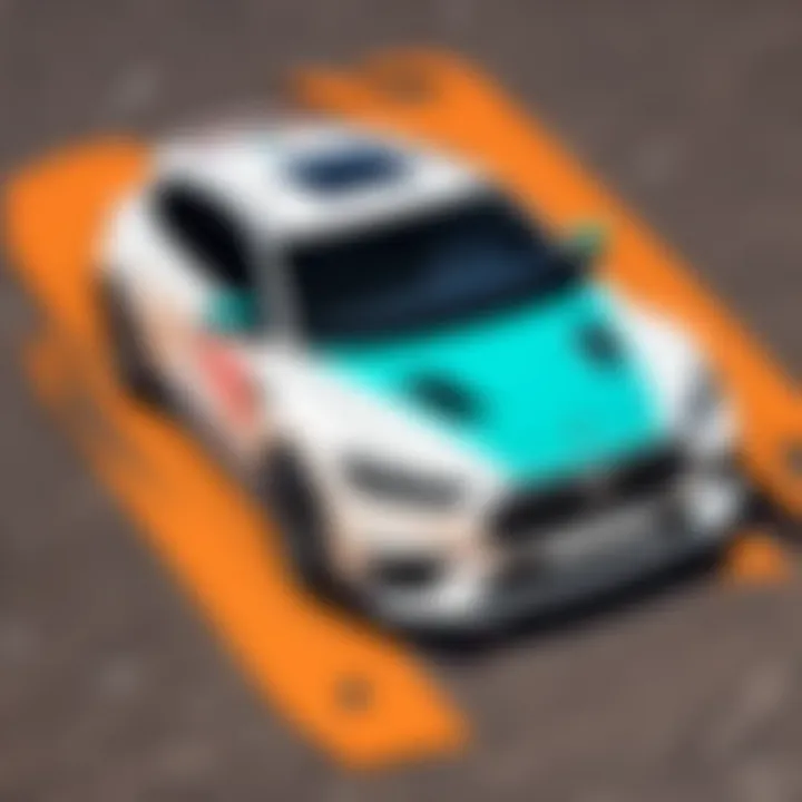 Innovative Valorant Car Sticker Application