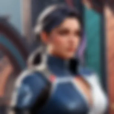Aesthetic Contributions of Valorant Cards Aesthetic representation of Valorant cards enhancing the visual identity of the game.