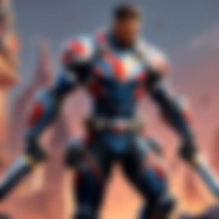 A close-up of a champion's ability in action during an intense match scenario.